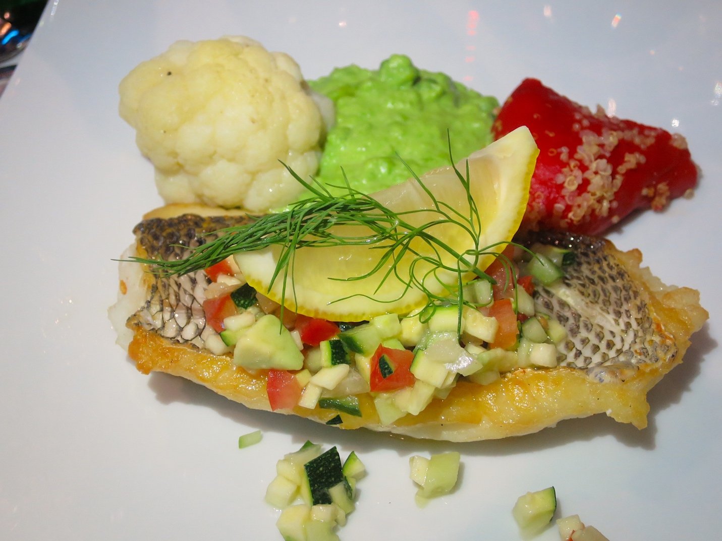 A plate of food Description automatically generated